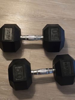 50lb dumbells