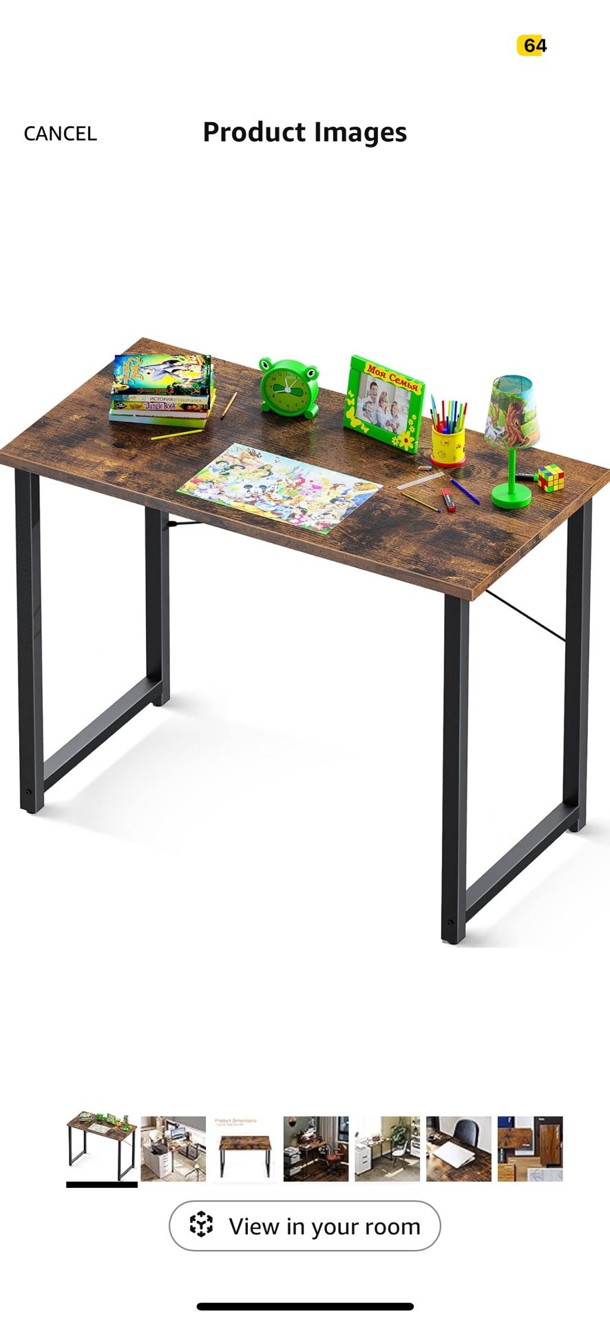 📚 Modern 32" Computer Desk – Minimalist & Space-Saving! Must Go!!!
