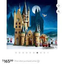 Harry Potter Hogwarts astronomy tower Lego Set
