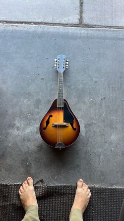 Mandolin With Carrying Case