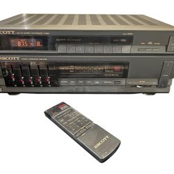 Scott MS100 ~ AM/FM 300-Watt Stereo Synthesized Receiver