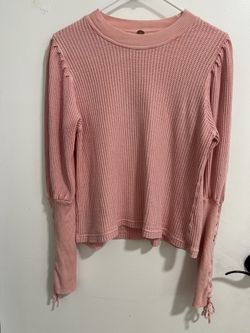 Free people Pink sweater 