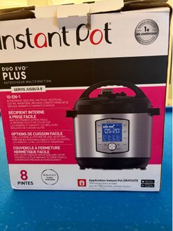 Instant Pot duo Evo 8 quarts, 10 functions