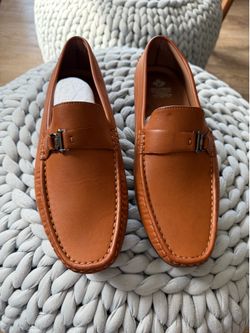 DECARSDZ Men's Casual Slip-On Leather Loafers size 10