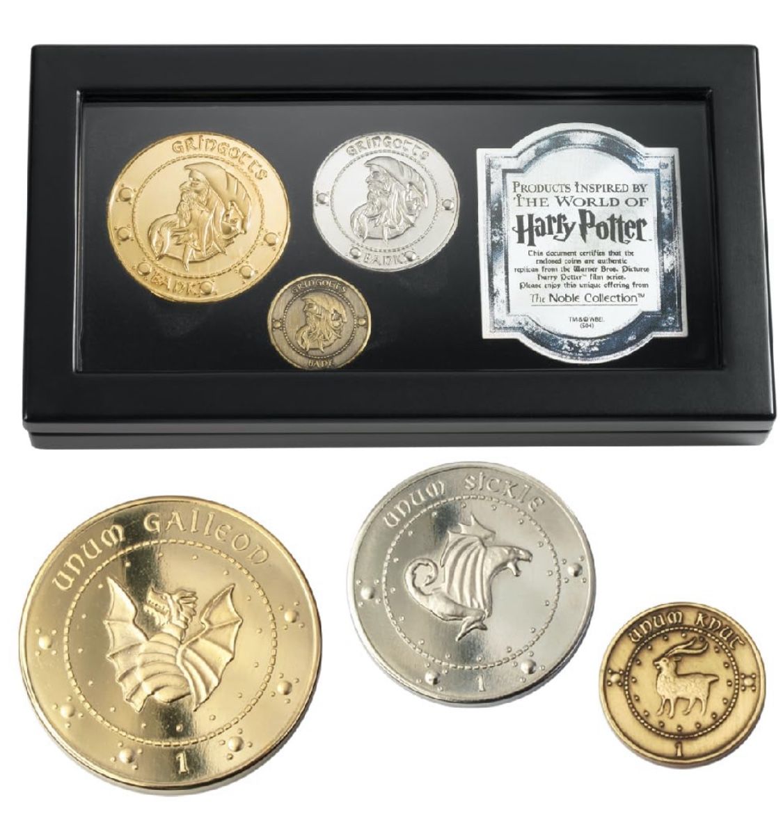 Harry Potter Gringotts Bank Coin Collection  
