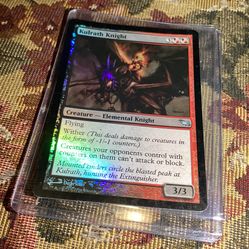 Kulrath Knight FOIL Card Magic The Gathering Shadowmoor 190/301