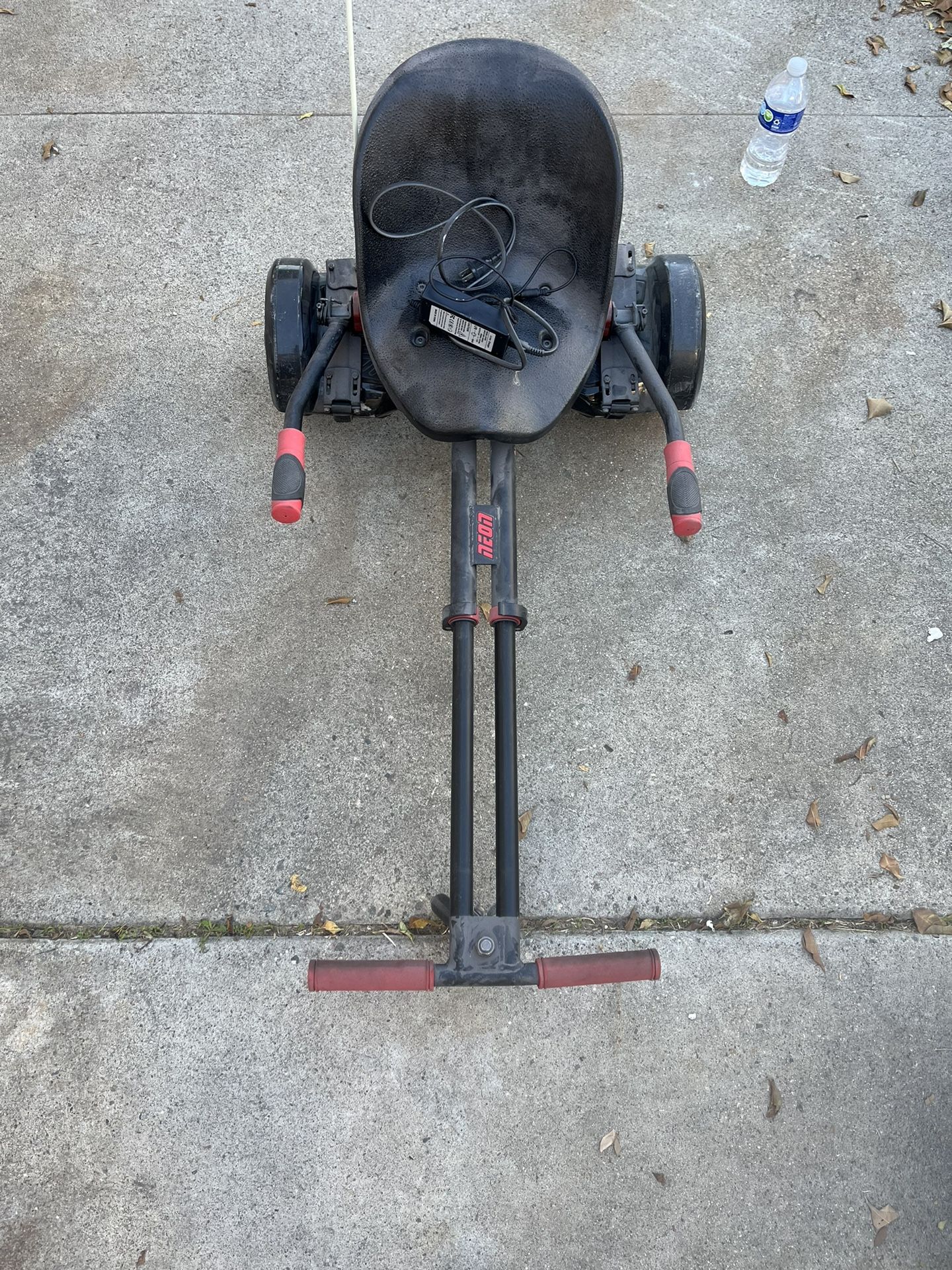 Neon hoverboard Electric Tricycle 
