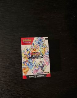 Prismatic Evolution Booster Bundle