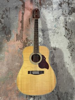 (Best Offer )12 String Acoustic Guitar. Crafter Brand