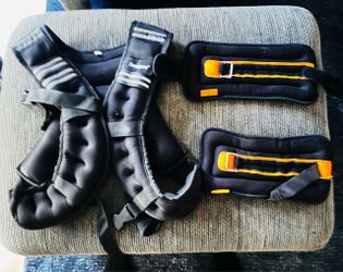 Senmeo weight vest and ankle weights