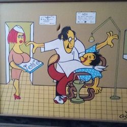 a mouthfull dental collectable by Xaviar Cugart -*original