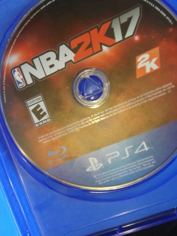 Ps4 NBA2k17 Game