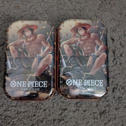 One Piece Ace Tins