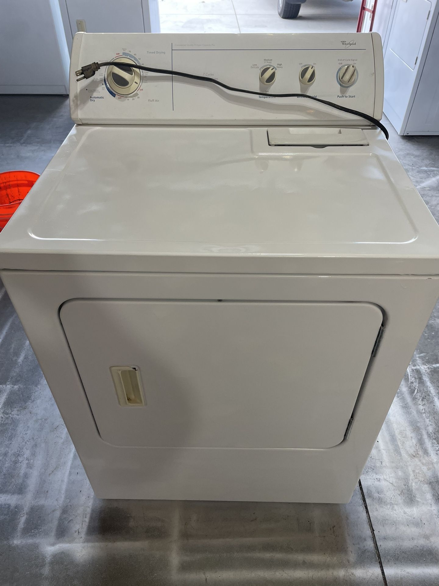 Gas Dryer/Secadora De Gas