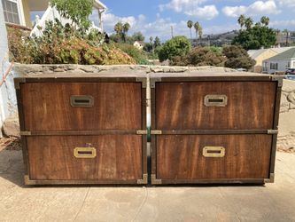 Mid century Lane nightstand set