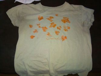 Womens fall leaf shirt