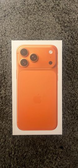 2TB iPhone 17 Pro Max (cosmic orange)