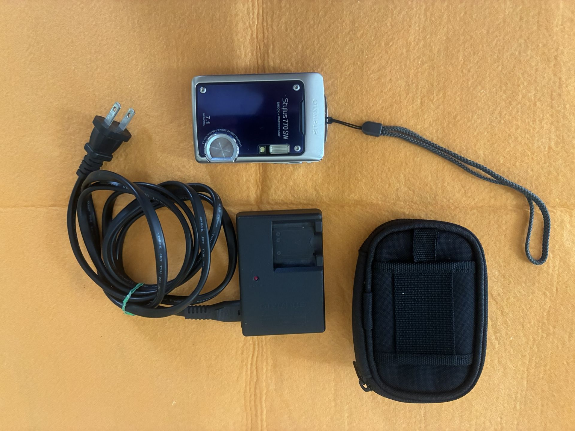 Olympus Stylus 770 SW Digital Camera Waterproof Shockproof 7.1 MP ‘ Don’t Ask If Still Available’