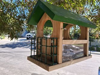 Wood Bird House - New