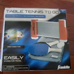 Tabletop Tennis To Go 