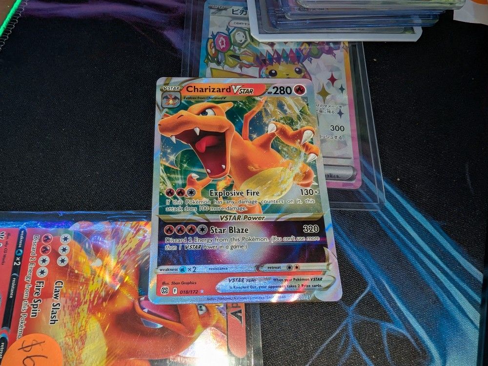 Charizard Vstar - Brilliant Stars 018/172 Pokemon
