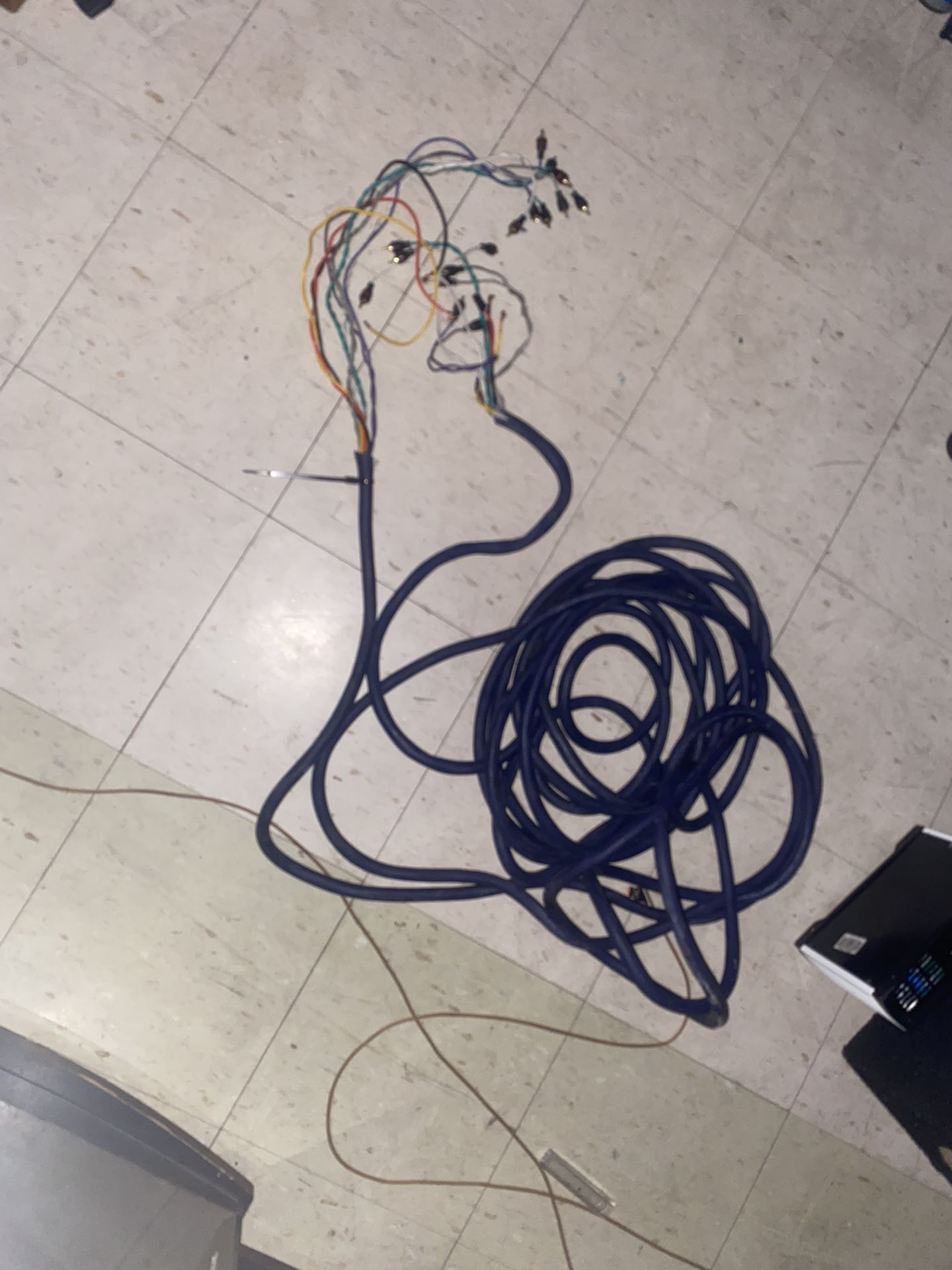 Medusa De Audio 100% Cobre Desde RD 4 RCA 50ft