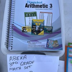 Abeka Home School Math Set 3rd Grade 
