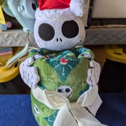 Nightmare Before Christmas Jack Skellington Buddy And Throw
