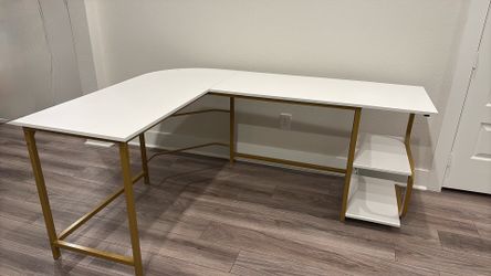 L shape desk