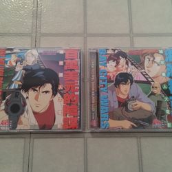 City Hunter movie 2 VCDs Cantonese: Bay City Wars + One Million Dollar Conspiracy