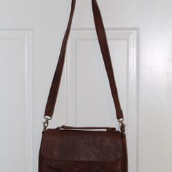 Tooled Leather Bag
