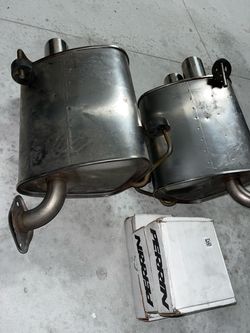 Perrin Dual Muffler Exhaust