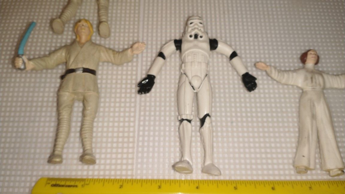 1993 Just Toys Star Wars Bendable Figures