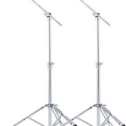 NEW! 2 Pack Standard Cymbal Boom Stand, Edge Hardware Design YIE2/2