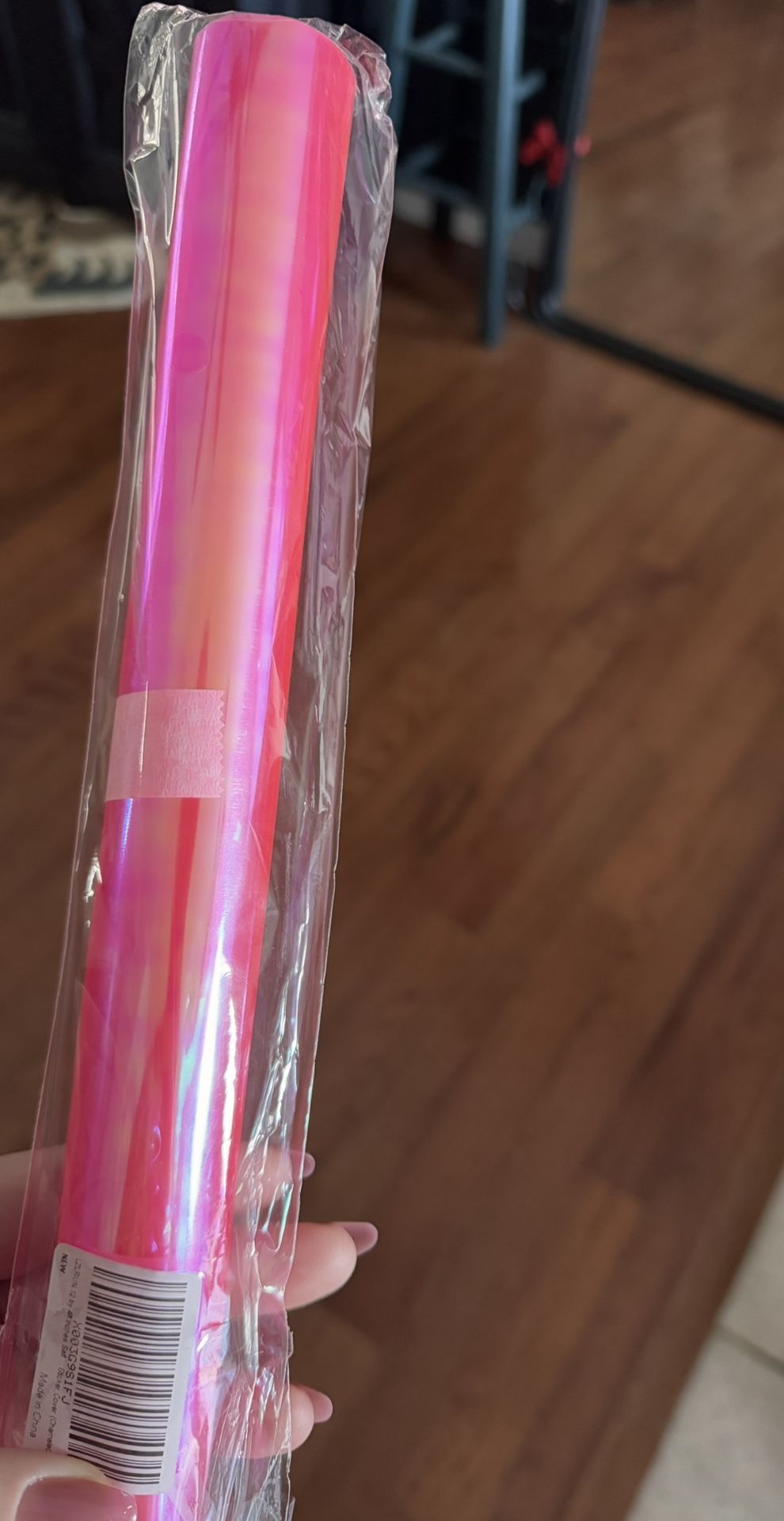 NEW 12x48 Self Adhesive Car Film Chameleon pink