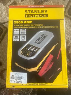 Stanley Fatmax 2500 AMP Jump Starter