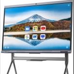 Smart Board, 65 inch Digital whiteboard, 4K UHD Interactive whiteboard, Electronic whiteboard with Android 14 and Windows