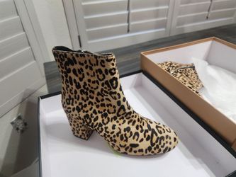 Leopard Print Boots