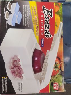 New Bonzai Chopper With Compartment Tray