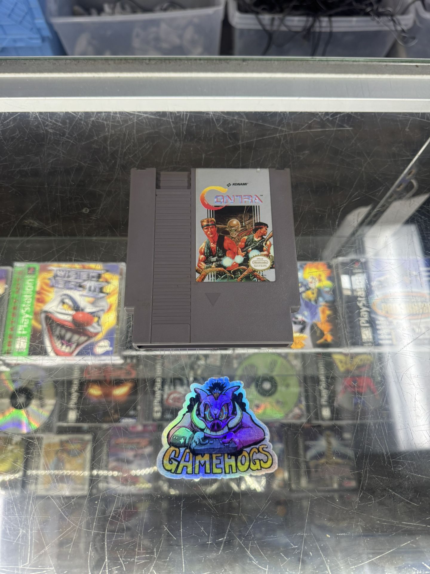 Contra NES $50 Gamehogs 11am-7pm