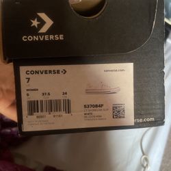 White Converse