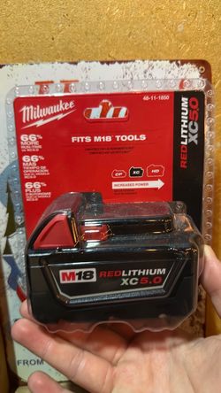 Milwaukee M18 XC 5.0 Battery