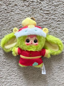 Samuel Year of the Horse Fortune Plush Keychain-rotatable eyes
