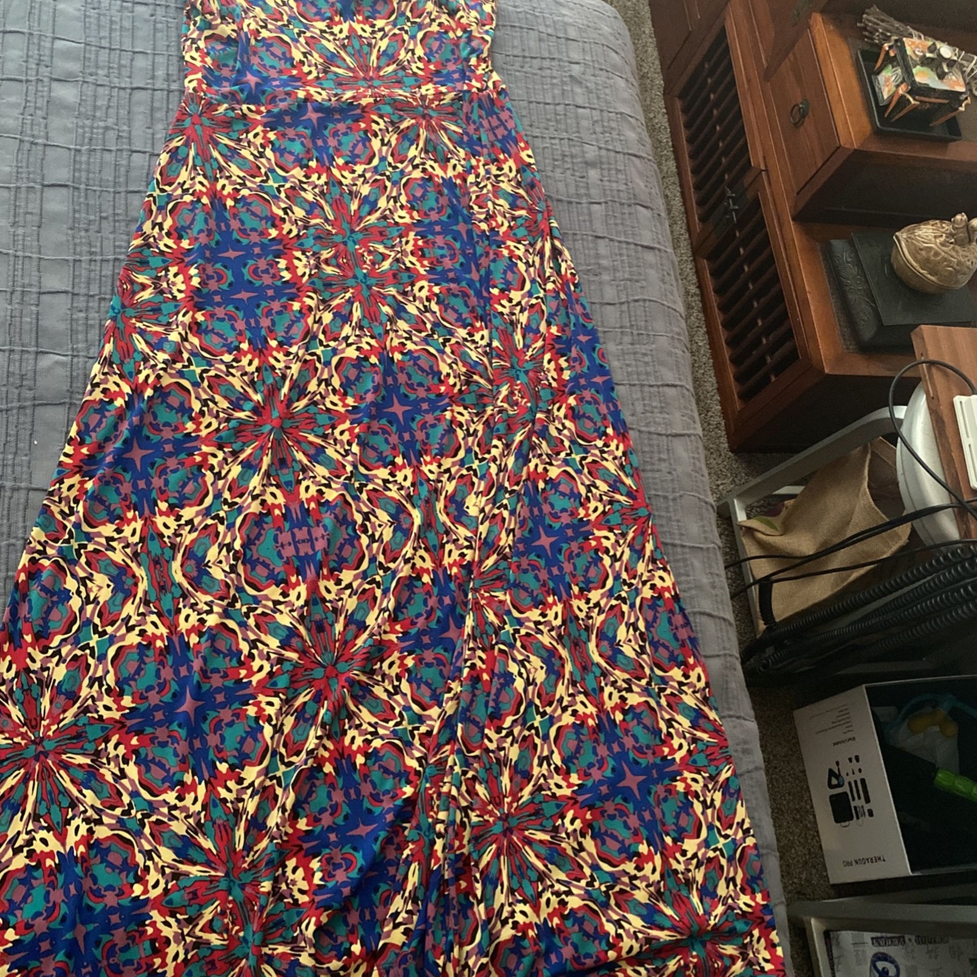 Long Tall Skirt/ Strapless Dress Size M (fits Like L)
