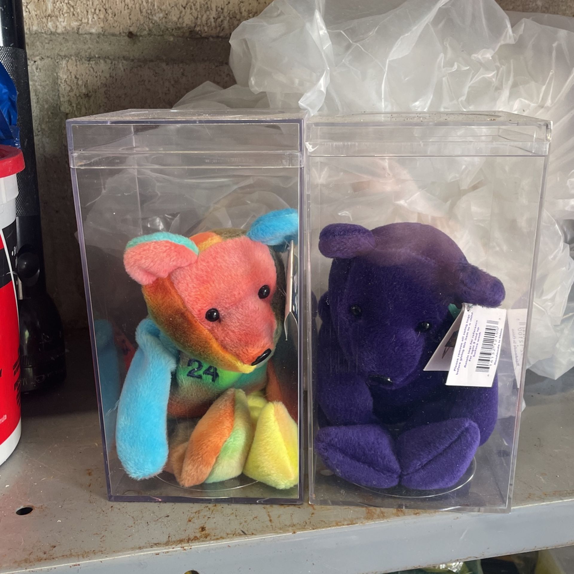 Mark McGwire and Ken Griffey Junior beanie baby