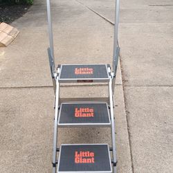 Never Used Little Giant 3 Step Ladder.