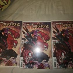 Spider Verse / Spiderman Comics Brand New Signed 
