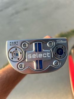 Scotty Cameron select fastback putter.