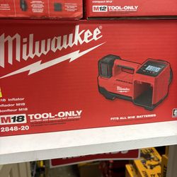 Milwaukee New Inflator m18
