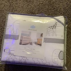 Cloud Island 4 Piece Nursery Crib Set 